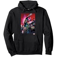 Marvel X-Men Wolverine Nightcrawler Cover Sudadera con Capucha