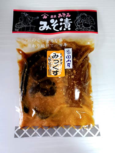 【越後みそ西】 人気のみそ漬3種ミックス（大根、胡瓜、茄子） 270g