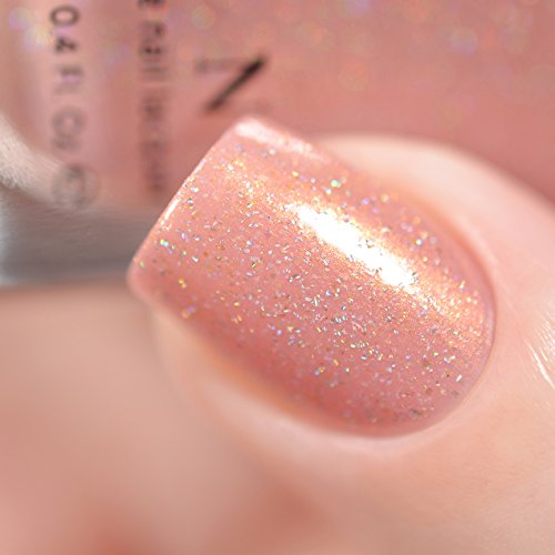 Image of ILNP Bliss - Soft Pink Holographic Nail Polish