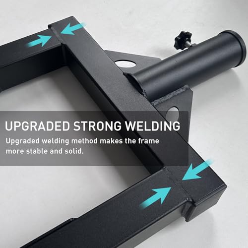 Image of Viking Press Landmine Handle for 2-Inch Barbell, Hack Squat T-Bar Row Attachment Strength Training Accessories, Shoulder Press Landmine Attachment Equipment