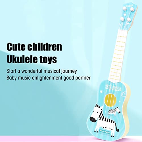 Ukulele Guitar Toy, Ukuleles Toys Educatifs Soft Touch pour Enfants(Bleu) - Les Beatles, Paul McCartney, John Lennon, RIngo Starr, George Harrison Ukulele Guitar Toy, Ukuleles Toys Educatifs Soft Touch pour Enfants(Bleu) – Image 8