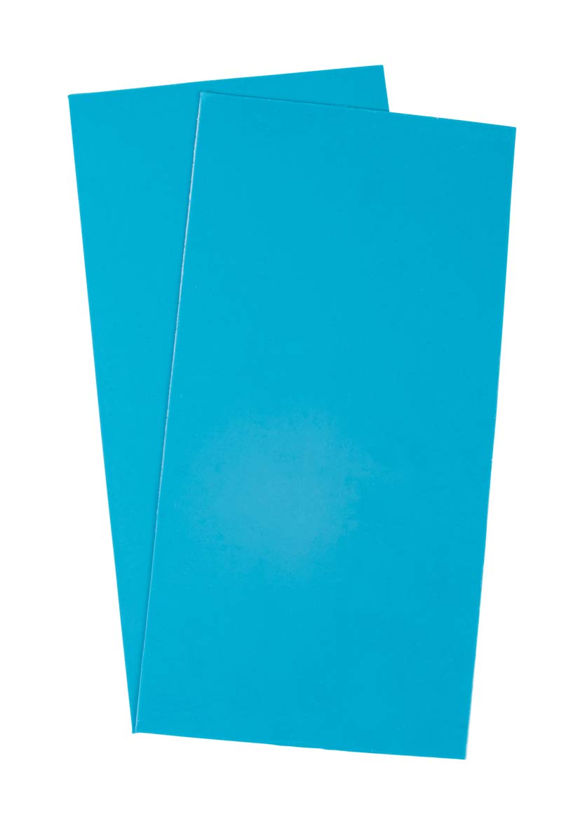 Rayher Wax Foil 20 x 10 cm, Turquoise