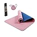 Hatonky Esterilla Yoga Antideslizante Alfombrilla de Yoga TPE Esterilla Pilates Esterilla Deporte- con Correa de Hombro y Bolsa 183cm x 61cm x 0.6cm