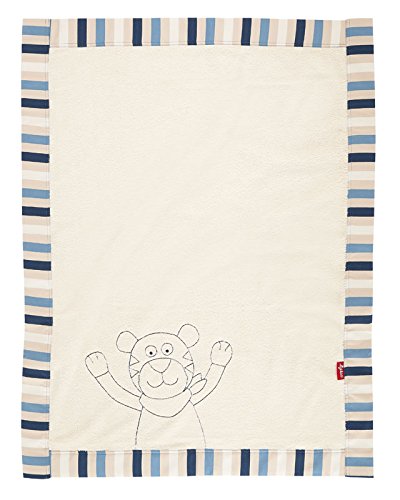 sigikid, Jungen, Schmuse-Decke Tiger, Maße: 100 x 75 cm, Tiggery Tiger, 41349