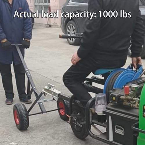 image for SRECELL Trailer Dolly with 2 Inch Ball, 700 lb Capacity, Manual Tow Tr