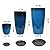 MinCHI257 24,21,11 Inch Large Plastic Planters with Drainage Hole and Saucer - Set of 3 Tall Plant Pots Indoor Flower Pot Tall Round Planters Outdoor Large Tall Planter