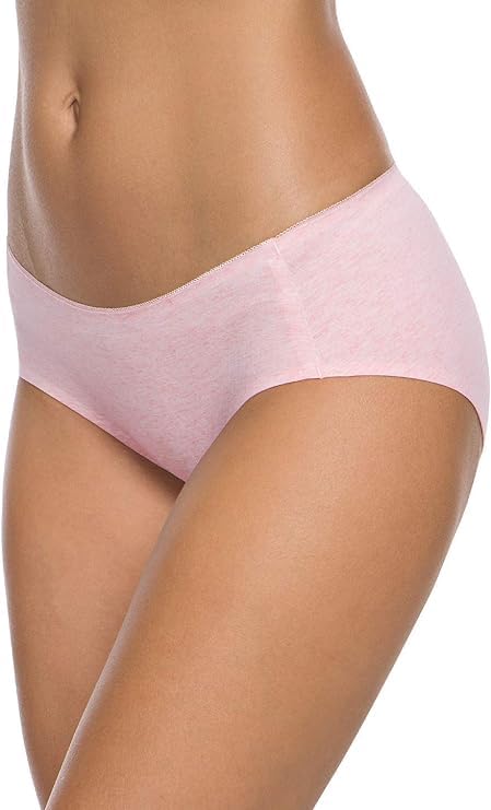 Image of LOURYN KOULYN Cotton Bikini Women's Breathable Panties Seamless Comfort Underwear (Pack of 6)