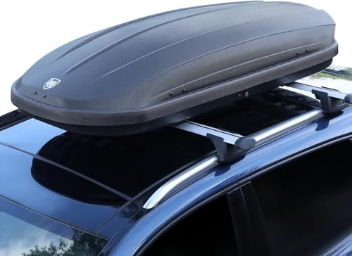 Rooftop Cargo Box Carrier 14 Cu Ft with Secure Straps