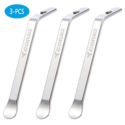 corki Bike Tire Lever,Stainless Steel Bicycle Levers Tire Changing Tool Bicycle Tire Removal