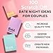 Bold. 100 Scratch Off Date Night Ideas Cards - Romantic Couple Gifts - Fun Date Ideas for Him/Her/Boyfriend/Girlfriend - Cool for Couples - Perfect Couples Birthday/Valentines Day Gift
