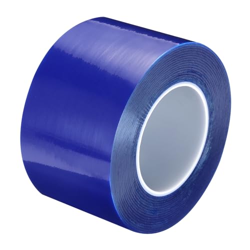 Image of MECCANIXITY Removable Protective Film Tape, 3 1 /5 Inch x 656 Ft Surface Protective Scratch Film Tape Roll for Furniture, Electrical Appliances, Blue