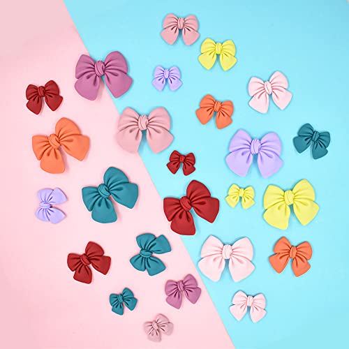 Image of Ulalaza 50 pcs Slime Charms Mixed Set Resin Flatback Making Supplies for DIY Craft Making and Ornament Scrapbooking Beads Assorted Candy Fruit Cake Ornament