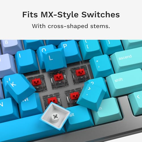 Image of GLORIOUS GPBT Daydream Gradient Keycaps