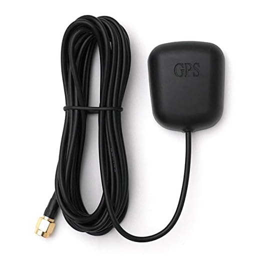 Waterproof GPS Active Antenna 28dB Gain, 3-5VDC, SMA