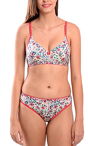 Image of Softskin Womens Seamless Padded Bra & Panty Set - Pack of 3