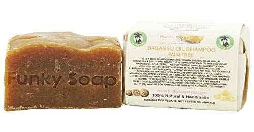 Funky SoapBabassu Oil Soap, 100% Natural Handmade, Bar of 120g