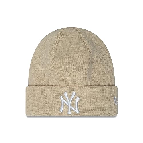 New Era New York Yankees MLB League Essential Stone Cuff Knit Beanie - One-Size