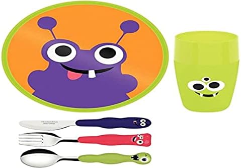 Jogo Infantil Tramontina Lirous Colorido 05 Peças