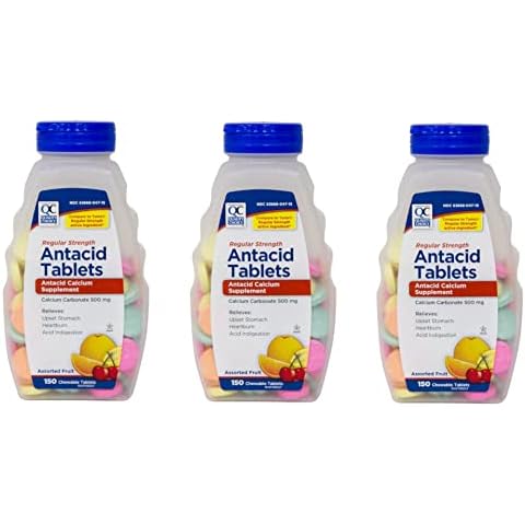 Quality Choice Calcium Carbonate Antacid Chewable Tablets Cover