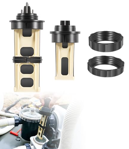 Titanium ECO Electrode Replacement Kit for Intex Krystal Clear Saltwater System & Sand Filter Pump Fits ECO20110-2 26679EG 26680 26377EH Includes Parts 13043 & 12875 - Fix Pool Chlorine 91/92 Alerts
