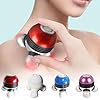 Mini Handheld Massager, 2025 Powerful Massage Vibrations for Muscle Relief & Relaxation, Portable Vibrating Body Massagers with LED Light for Hand Head Neck Back Legs Arms Pain Release #1