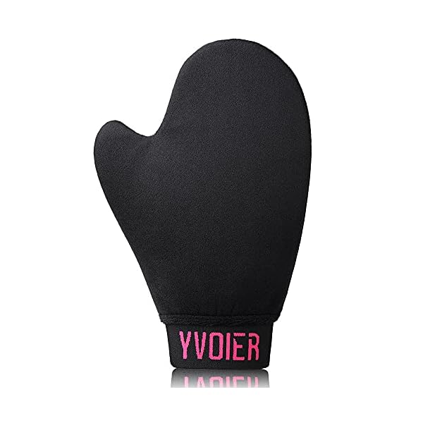 YVOIER-Self-Tanner-Mitt-Applicator-Elastic-Wrist-Plus-Thumb-Tanning-Mitten-Self-Tan-Mitt-Velvet-Self-Tanning-Mitts-Self-Tanner-Applicator-Self-Tanning-Gloves-Sunless-Tanner-Mitt YVOIER Self Tanner Mitt Applicator - Elastic Wrist Plus Thumb Tanning Mitten Self Tan Mitt Velvet Self Tanning Mitts Self Tanner Applicator Self Tanning Gloves Sunless Tanner Mitt