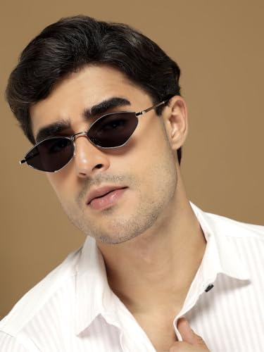 Image of IFLASH Retro Diamond Shape Sunglasses For Men & Women