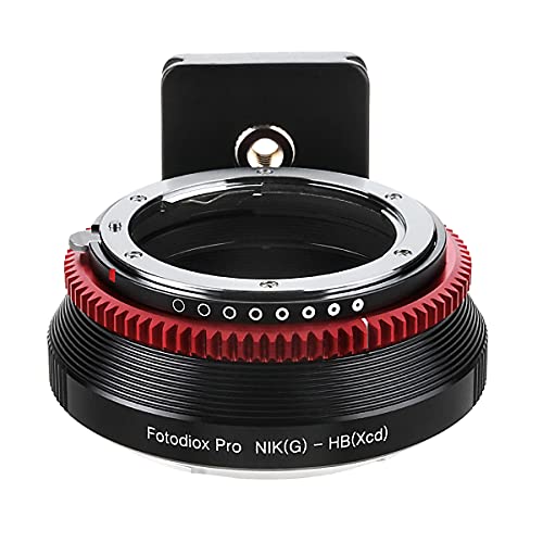 Fotodiox マウントアダプター NikG-XCD(ニコンFマウント(Gタイプ対応)レンズ → ハッセルブラッドXマウント変換)絞りリング付き (フォトディオックス)