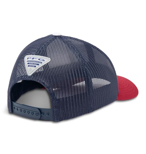 Image of Columbia PFG Fish Flag Mesh Snapback