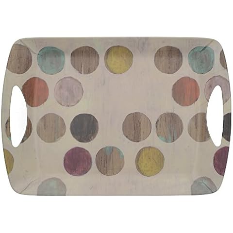 Creative Tops "Retro Spots" Großes Melamin Serviertablett Cover
