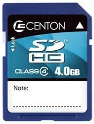 Centon Class 4 (4 MB/S) SDHC 4 GB Flash Card RC4GBSDHC4 (Blue)