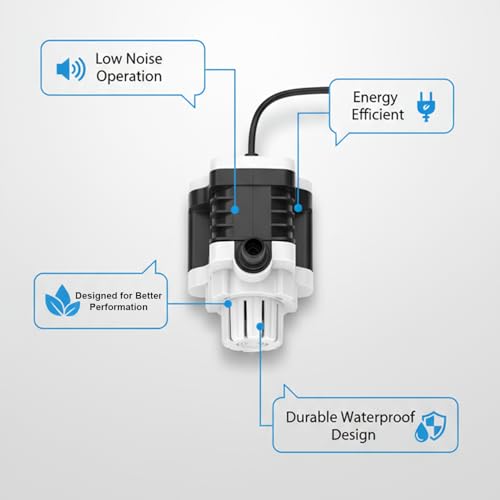 Image of Depron 18 Watt Submersible Water Pump - 6 Feet Water Lifting, Cooler Pump for Desert Air Cooler, Aquarium, Fountains, Ponds (18 Watt Hector)