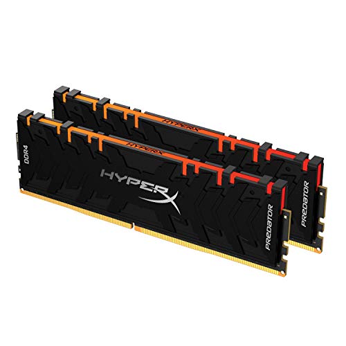 Image of HyperX Predator DDR4 RGB 32GB Kit 3000MHz CL15 DIMM XMP RAM Memory /Infrared Sync Technology- Black (HX430C15PB3AK2 /32)