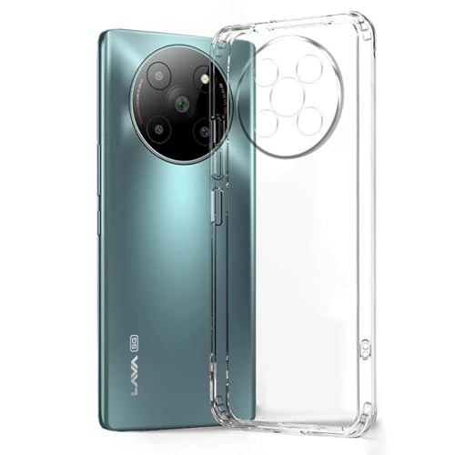 Image of Soft Silicone TPU Back Cover Compatible with Lava Agni 2 5G