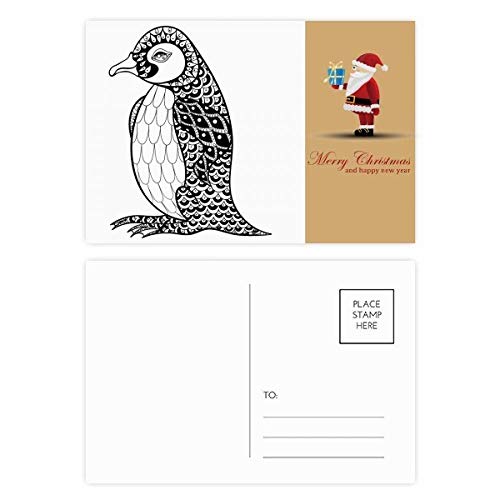 Cartes postales Pingouin de Noël haut de gamme pour les vœux de bébé
