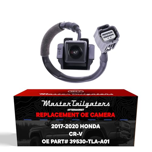 Image of Master Tailgaters Replacement for Honda CR-V (2017-2020) Rear View Backup Camera OE Part # 39530-TLA-A01, 39530-TLA-A11, 39530-TLA-A51