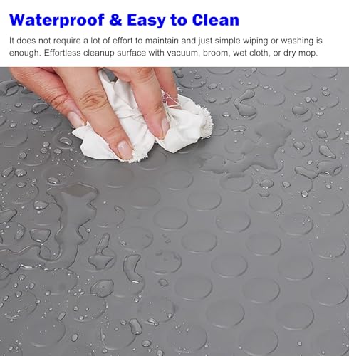 Tapis de sol imperméable en caoutchouc résistant de 2,5 mm