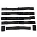 UPTOUP Elastic Band For Wigs Adjustable Elastic Band With Hooks For Wigs Elastic Band For Lace Frontal Elastic Band For Wigs Sewing Band Black Wig Grips 1.18 Inch Width11.81 Inch Length 5 Pcs (Black)
