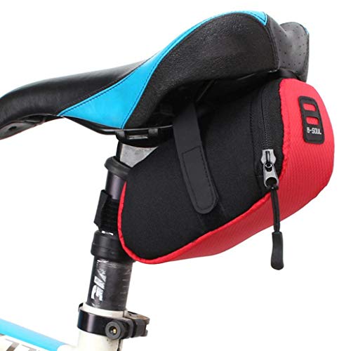 Baoblaze Bolsa para selim de bicicleta, impermeável, para embaixo do assento, bolsa de ferramentas,