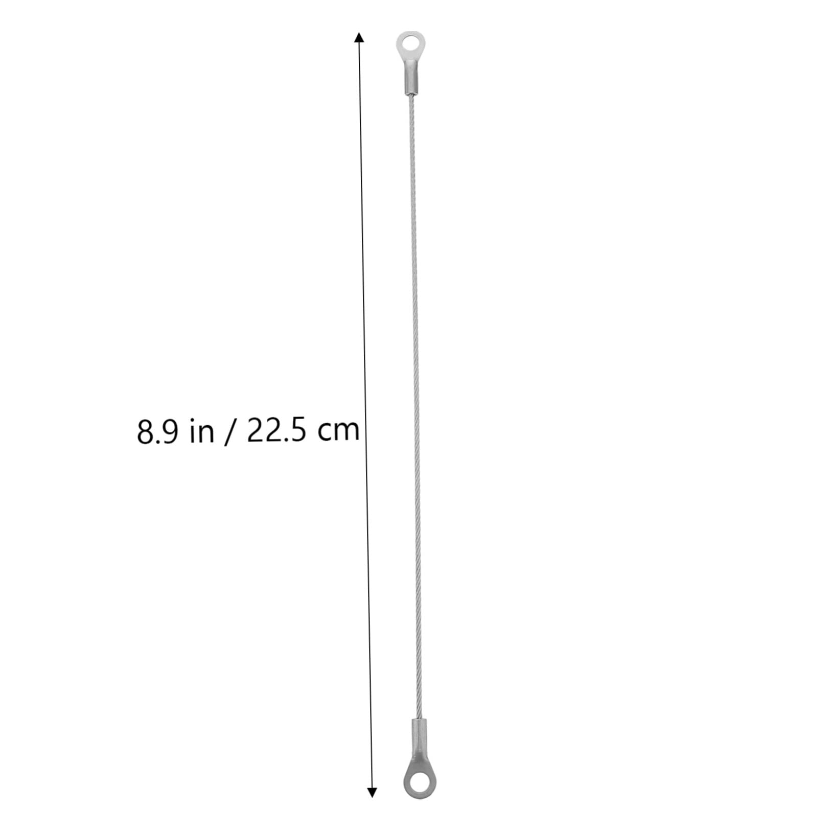 LIFKOME 20Pcs Heavy Duty Hanging Wire Rope Kit for Picture Frames Mirrors and Light Fixtures Flexible and Wear Resistant for Indoor Outdoor Use