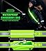 LED Belt Reflective Sash for Walking at Night,High Visibility Adjustable Night Running Safety Gear,Light Up Running Belt Reflective Gear with Phone Bag/Armband for Runners Walkers Men Women (Green)