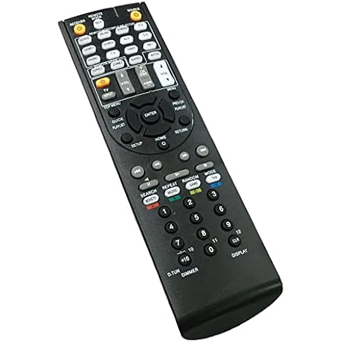 Replacement Remote Control Compatible for Onkyo RC-880M TX-NR636 HT-RC660 HT-S7700 HT-R693 TX-NR838 TX-NR737 Integra 24140881 RC-881M DTR-30.6 7.2-Channel Network A/V Receiver Cover