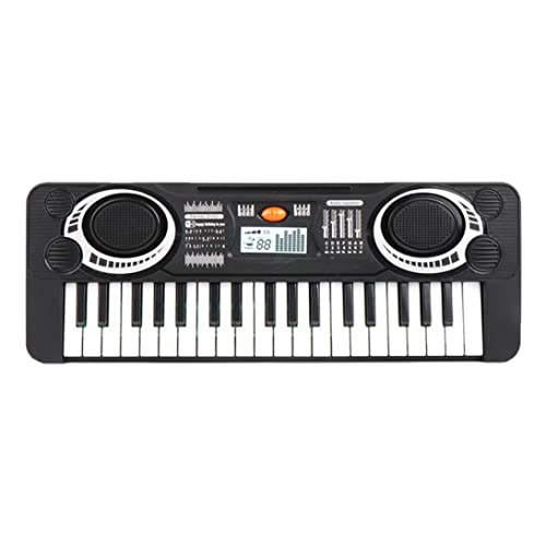 Clavier de piano, Kids Electronic Clavier Piano 37 touches Clavier numérique Instrument de musique pour garçons (pas de… - Les Beatles, Paul McCartney, John Lennon, RIngo Starr, George Harrison Clavier de piano, Kids Electronic Clavier Piano 37 touches Clavier numérique Instrument de musique pour garçons (pas de… – Image 3