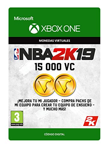 NBA 2K19: 15,000 VC - Xbox One - Código de descarga