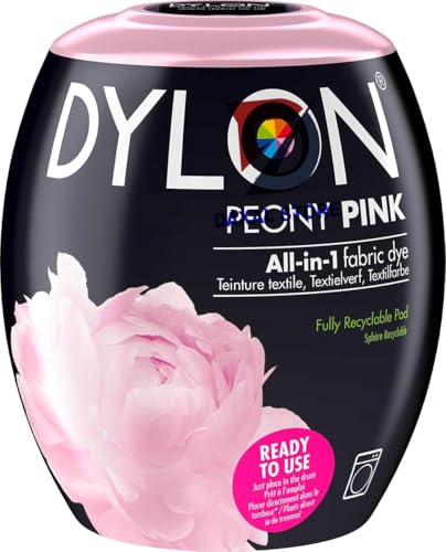 Dylan Washing Machine Fabric Dye Pod for Clothes Peony Pink 350g