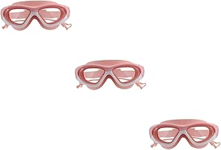 NOLITOY Óculos 3 Peças De Natação De Natação Para Crianças De Natação Anti-Reflexo De Natação Para Crianças De Piscina De Água De Natação Para Crianças De Natação De Natação