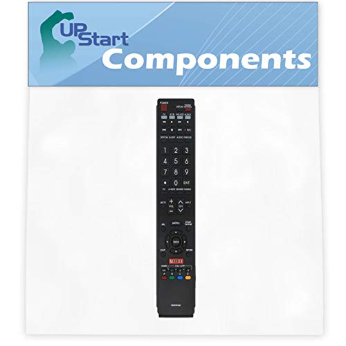 Replacement For Sharp Gb004Wjsa Tv Remote Control - Compatible With Sharp Lc 70Le650U, Lc 60Le650U, Lc 60Le640U, Lc 90Le657U, Lc 80Le650U, Lc 70Le640U, Lc 52Le640U, Lc 60C6400U, Lc 70C6400U Tvs #TOP1