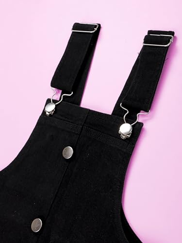Image of KiddoPanti Girls Denim Dungaree Skirt