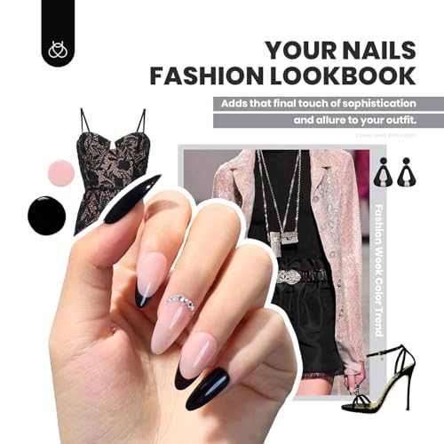 Gelab cosmetics LLC beetles 44pcs Gel Nail Polish Set - 36 Colors Colorful Muse Gel Polish Kit Pink Nude Red Yellow Green Black White Glitter Nail Kit Base Top Coat UV LED Needed Salon DIY Home