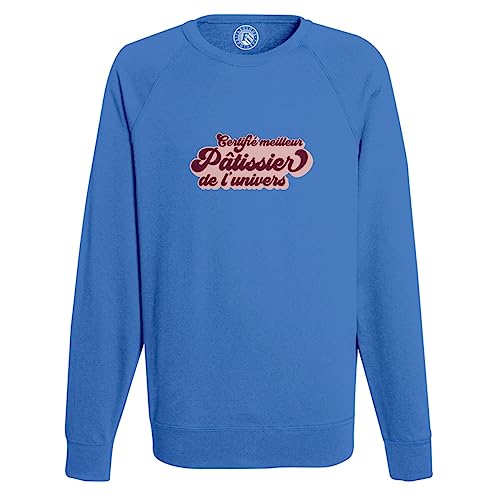 Sweatshirt Homme Cuisine et Dessert - Pull Premium Thème Boulangerie